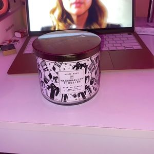 Marshmallow Fireside Candle